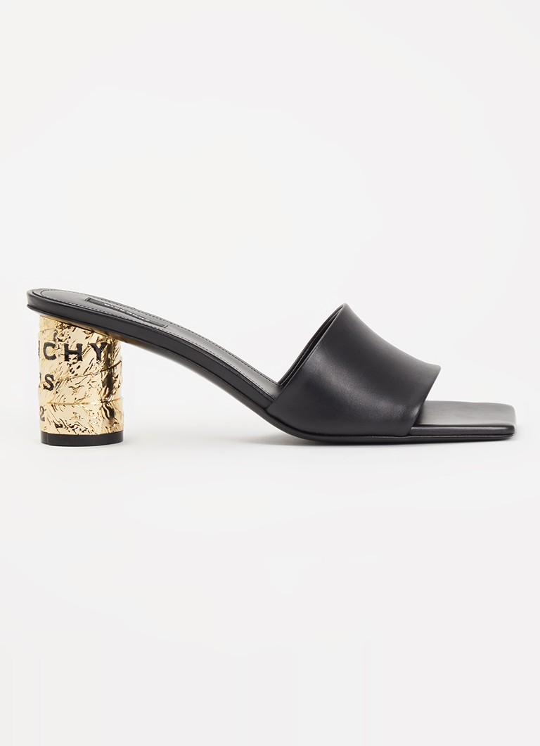 Givenchy Dames Muiltje van kalfsleer in de kleur Zwart, maat: 36