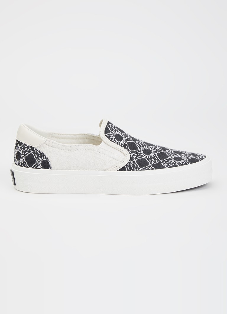 AMIRI Heren Slip-on met logoprint in de kleur Zwart, maat: 41