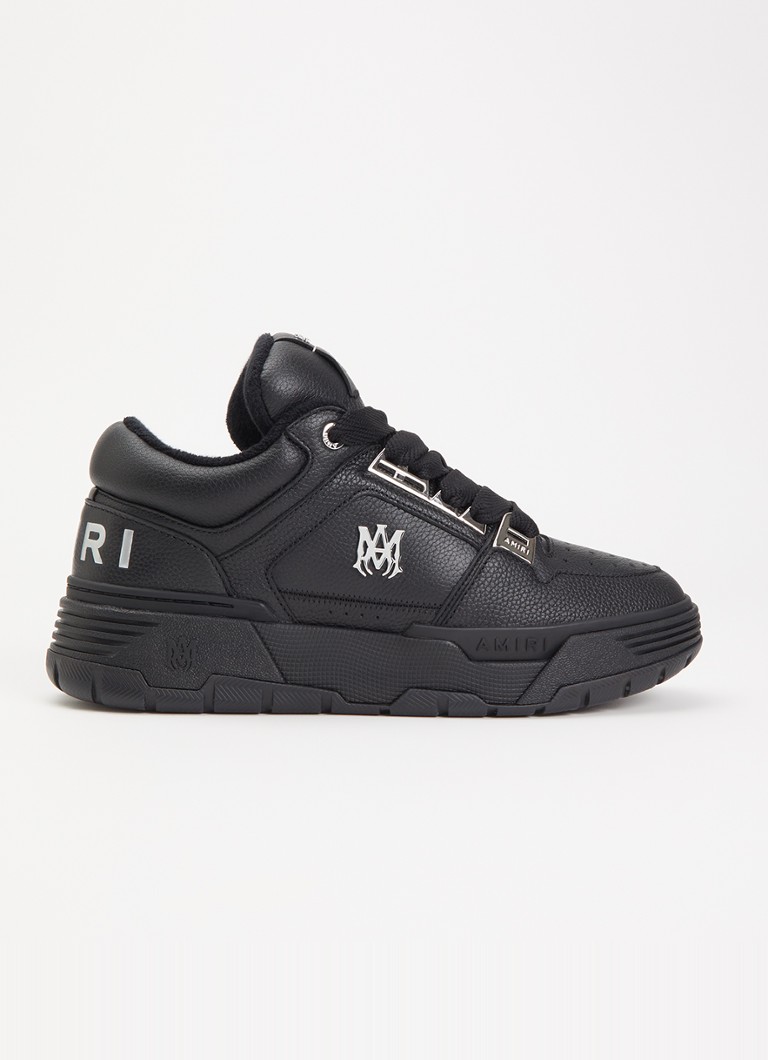 AMIRI Heren MA-1 sneaker van leer met metallic details in de kleur Zwart, maat: 40
