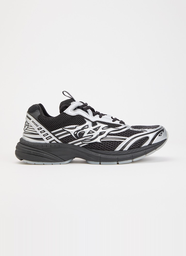 AMIRI Heren M-Tech sneaker met details van metallic in de kleur Zwart, maat: 41