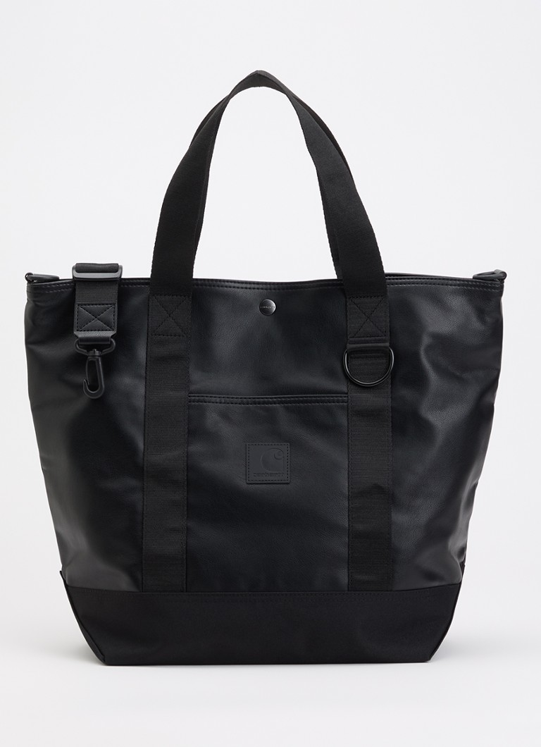 Carhartt WIP Heren Arizona shopper met afneembare schouderriem in de kleur Zwart, maat: One Size