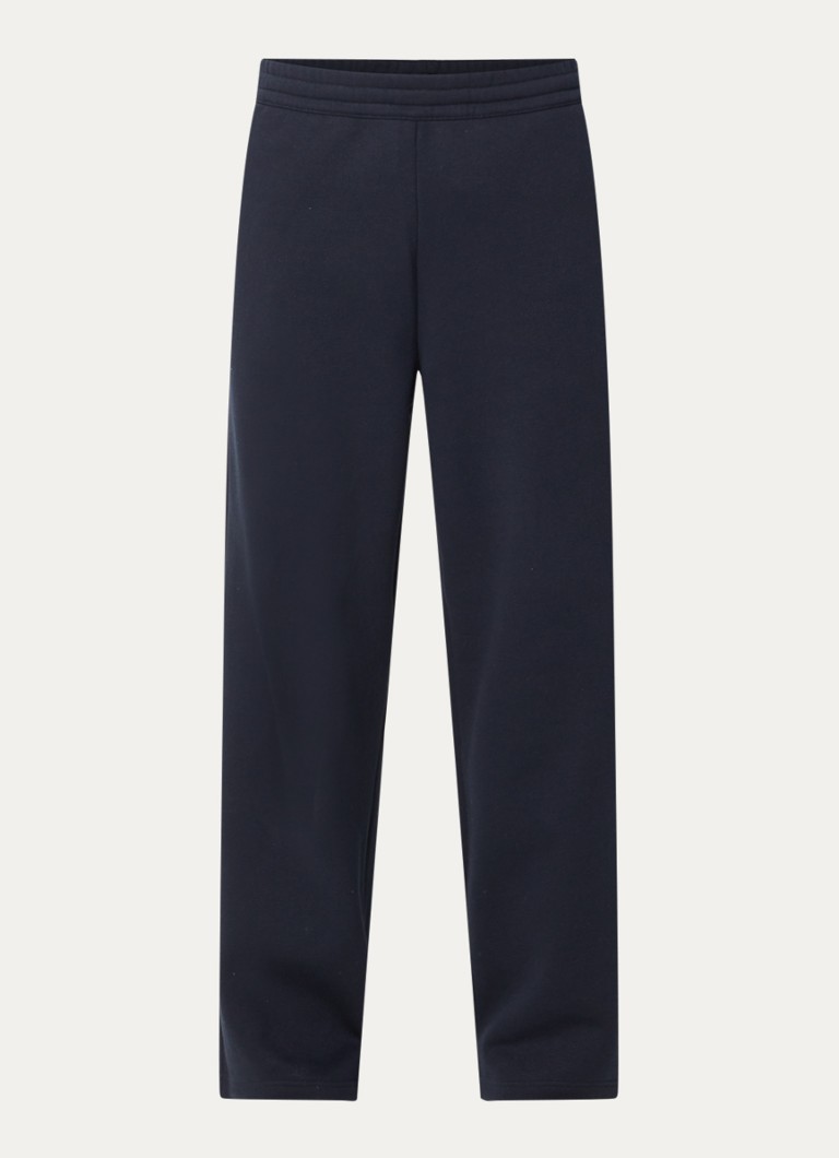 Carhartt WIP Heren Mack wide fit joggingbroek met steekzakken in de kleur Donkerblauw, maat: M