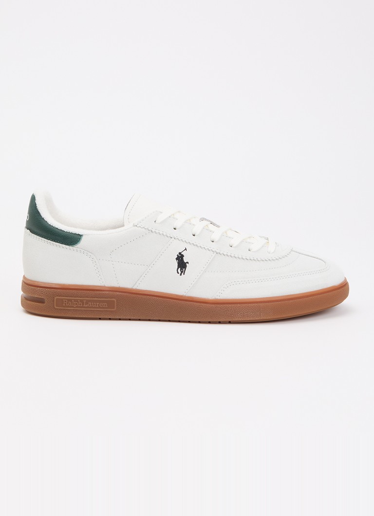 Ralph Lauren Heren Bedford sneaker van suède in de kleur Beige, maat: 41