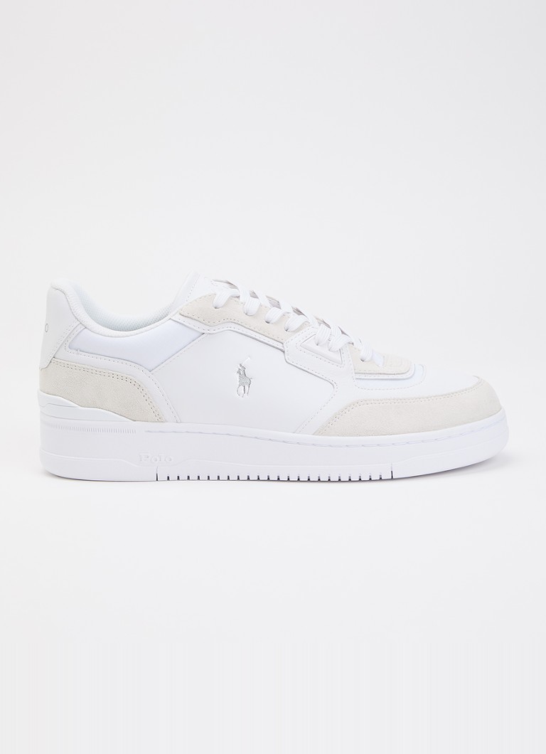 Ralph Lauren Heren Sneaker met logo in de kleur Wit, maat: 44