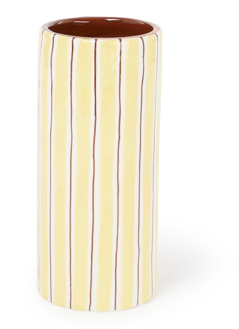 &Klevering Ray vaas 17,5 cm Abrikoos - Deal