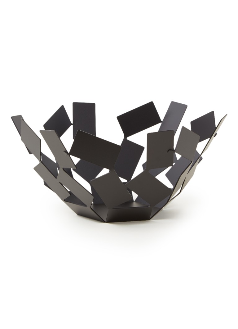 Alessi La Stanza Dello Scirocco fruitschaal 27,5 cm Zwart - Deal