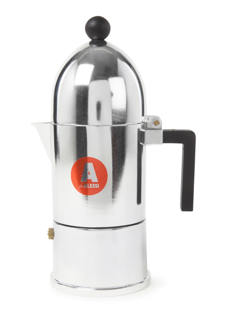 Alessi La Cupola koffiemaker 15 cl Zilver - Deal
