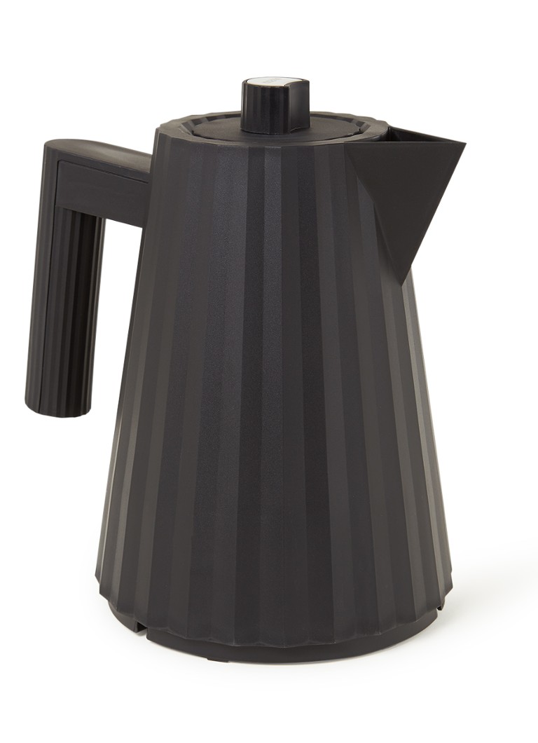 Alessi Plissé waterkoker 1 liter Zwart - Deal