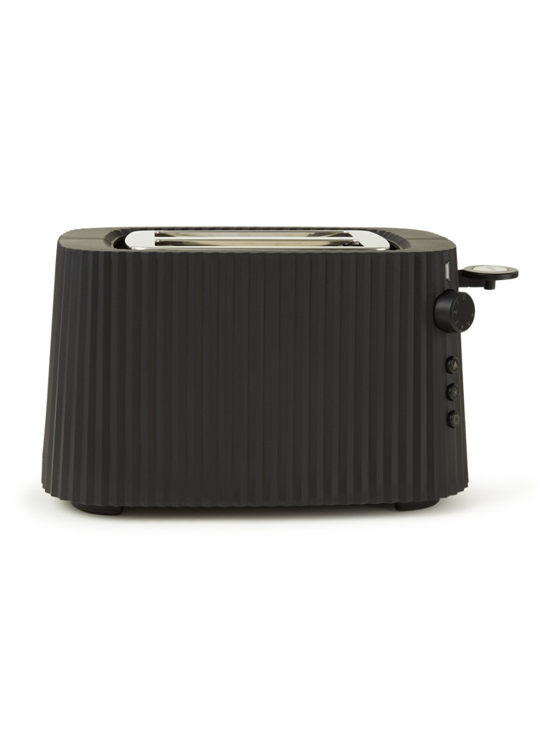 Alessi Plissé broodrooster 2-slots MDL08B Zwart - Deal