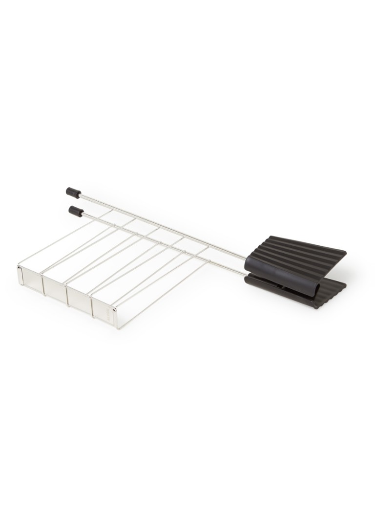 Alessi Plissé tostiklem set van 2 Zwart - Deal
