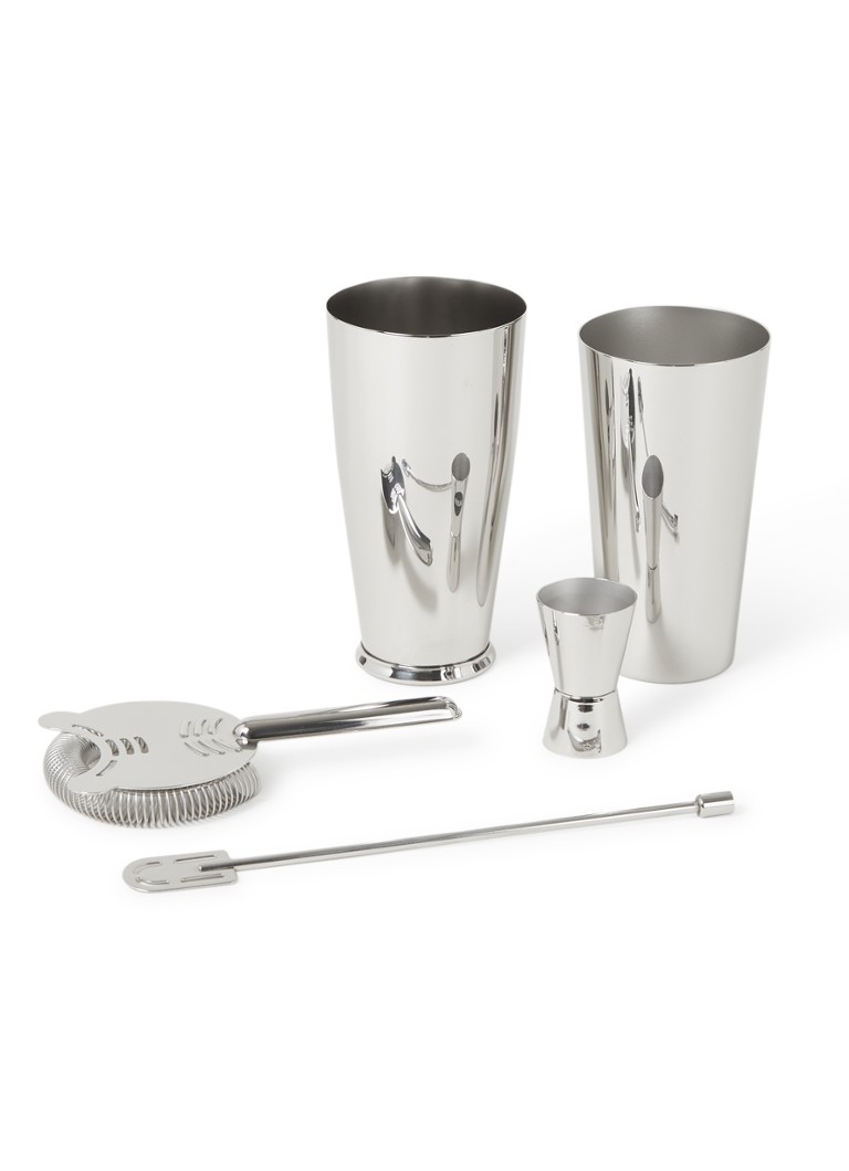 Alessi Lunar Eclipse cocktailset 4-delig Roestvrijstaal - Deal