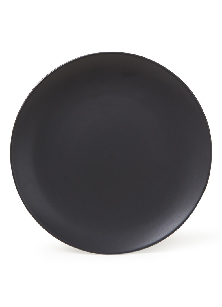 Vtwonen Dinerbord 25,5 cm Zwart - Deal