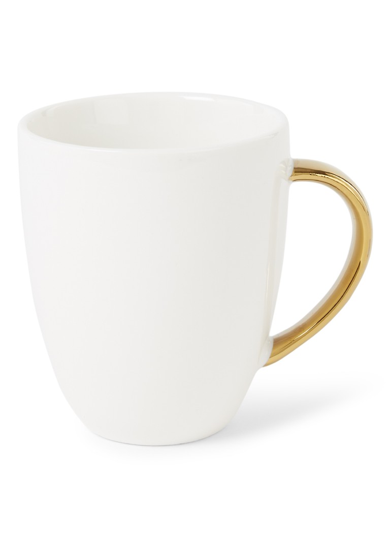 Vtwonen Gold kopje 25 cl Wit - Deal
