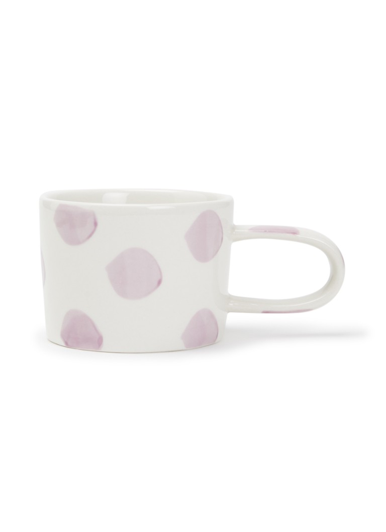 Vtwonen Dots mok 35 cl Lila - Deal