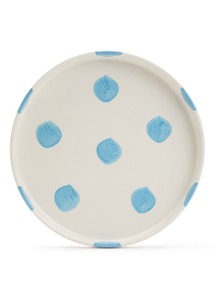 Vtwonen Dots ontbijtbord 20 cm Lichtblauw - Deal