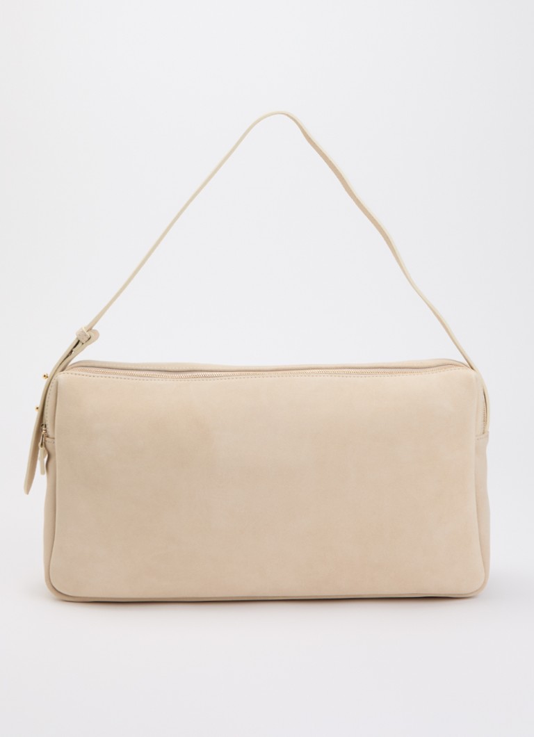 Elleme Dames Trousse schoudertas van suède