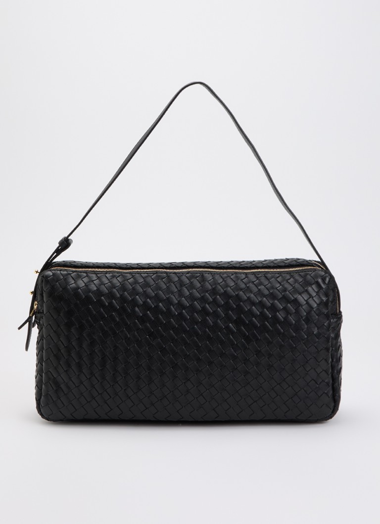 Elleme Dames Trousse L schoudertas van leer