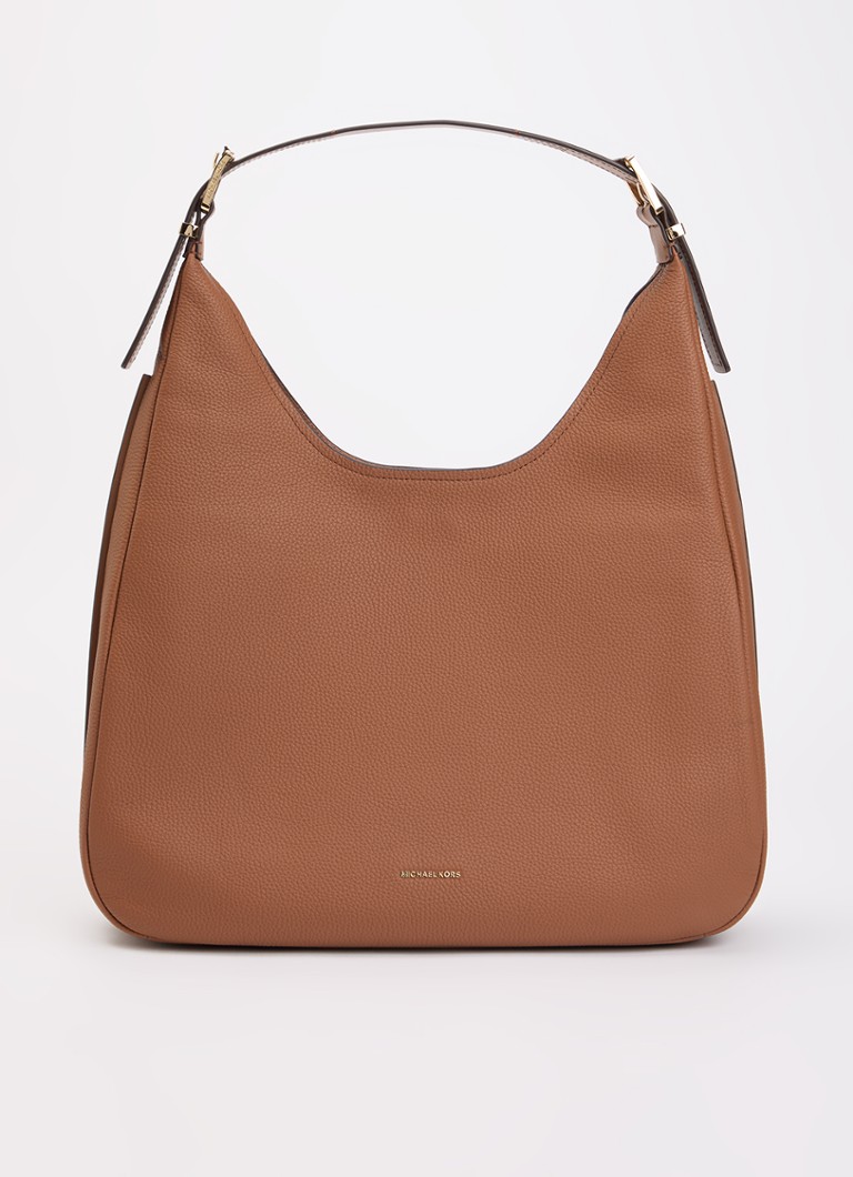 Michael Kors Dames Nolita Large schoudertas van leer met verstelbare schouderriem in de kleur Hazelnootbruin, maat: 1SZ