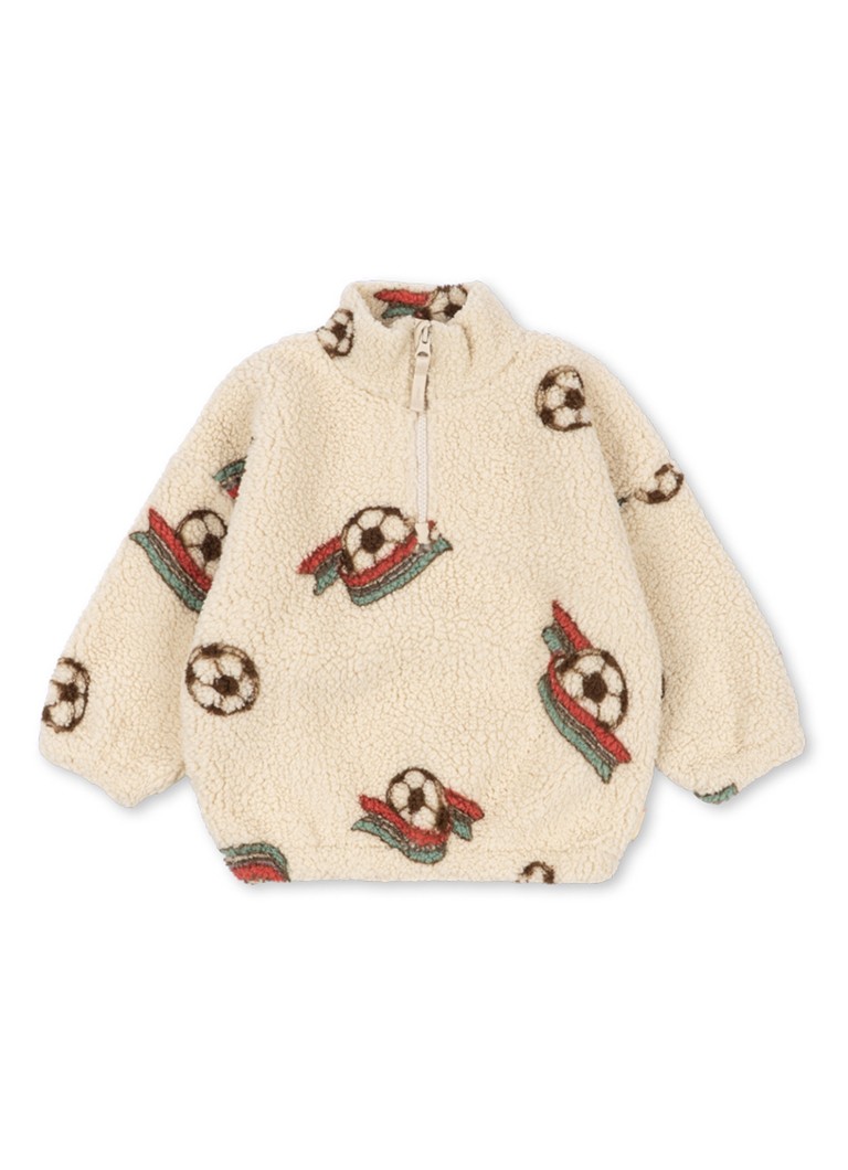Konges Sløjd Meisjes Jody jack van teddy in de kleur Beige, maat: 12M=80
