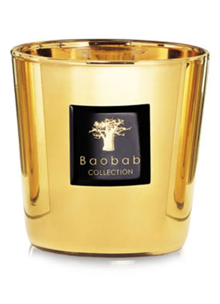 Baobab Collection Les Exclusives Aurum Max 1 geurkaars 190 gram Goud - Deal