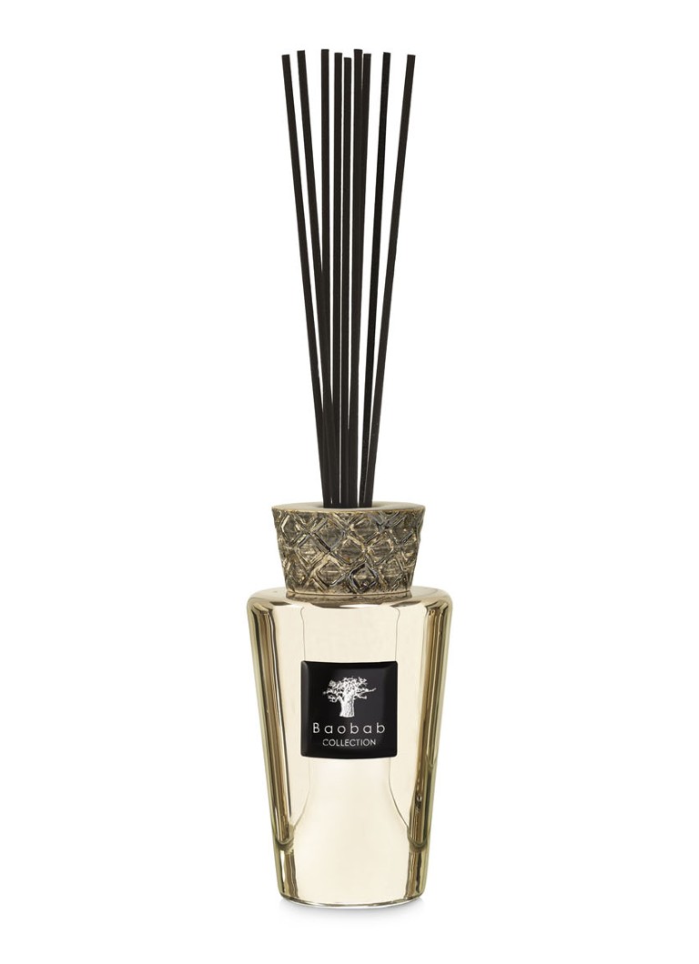 Baobab Collection Mini Totem Platinum geurstokjes 250 ml met navulling 500 ml Zilver - Deal
