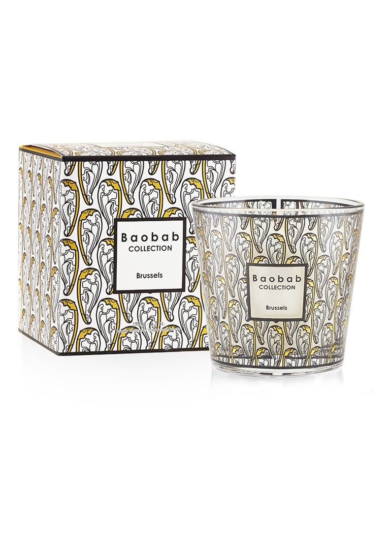 Baobab Collection My First Baobab Brussels geurkaars 190 gram Zwart - Deal