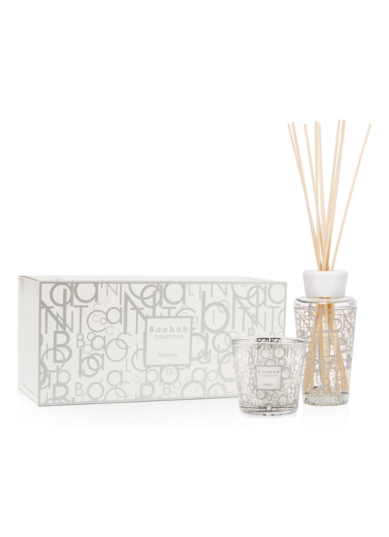 Baobab Collection My First Baobab Platinum- geurset Grijs - Deal