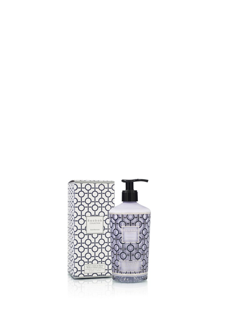 Baobab Collection Gentlemen body- & handlotion 350 ml Blauw 350 Cadeausets - Deal