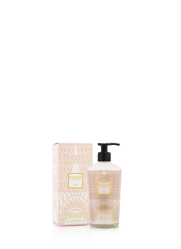 Baobab Collection Paris body- & handlotion 350 ml Lichtroze 350 Verzorging - Deal
