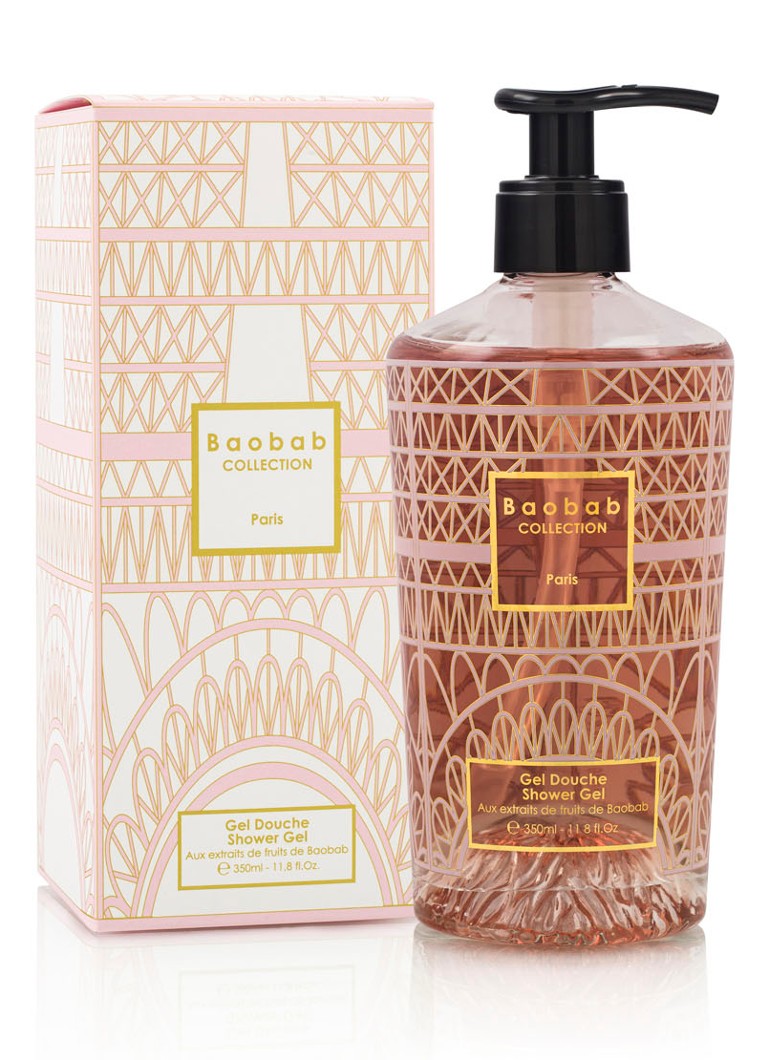 Baobab Collection Paris Showergel - douchegel Roze 350 Verzorging - Deal