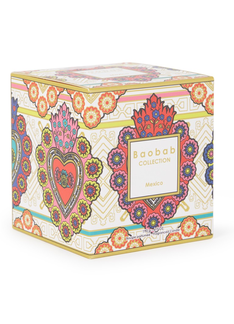 Baobab Collection My First Baobab Mexico geurkaars 190 gram Multicolor - Deal