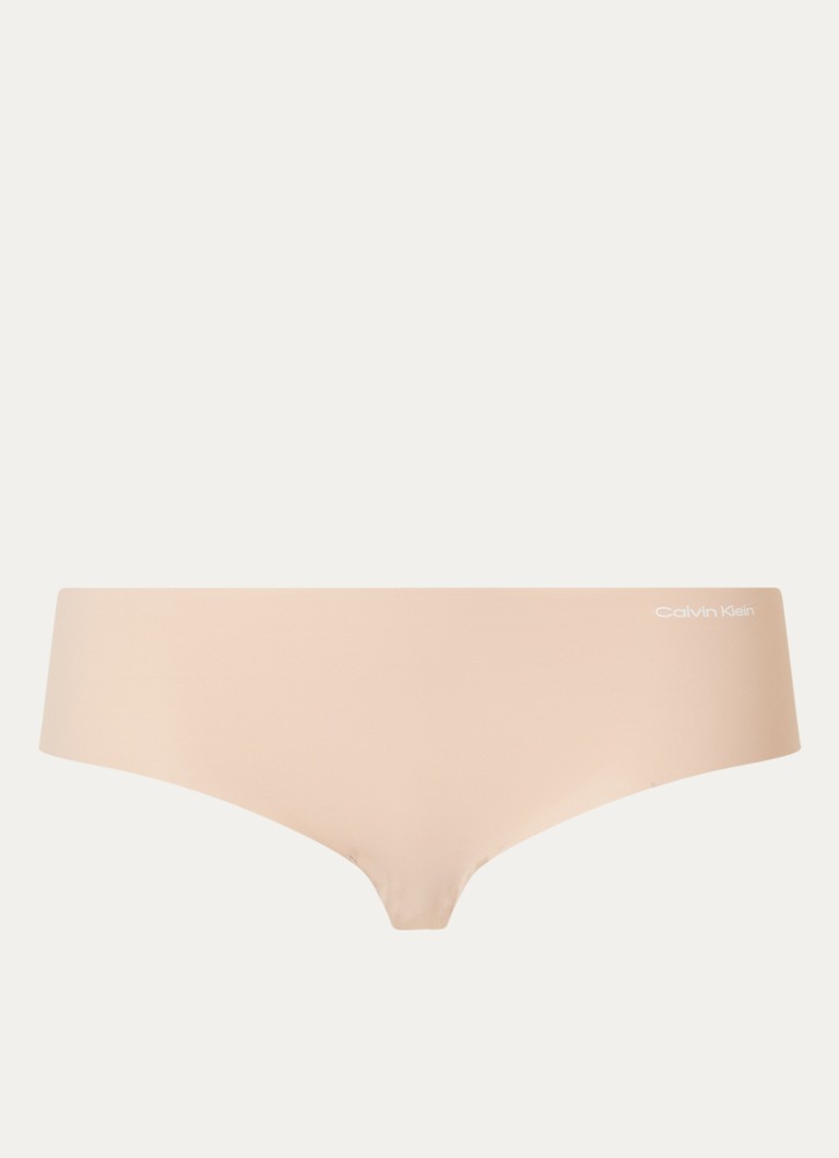 Calvin Klein Dames Naadloze hipster in de kleur Donkerbeige