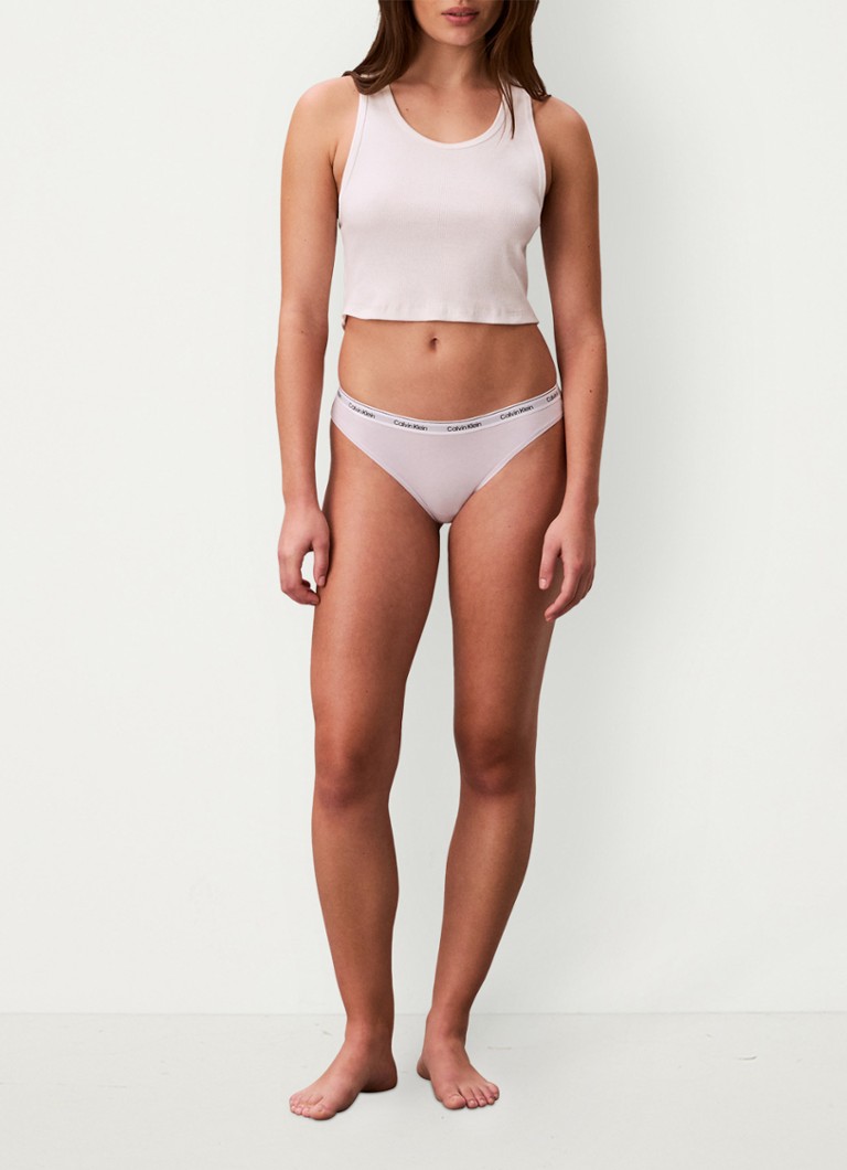 Calvin Klein Dames Modern hipster met logoband in de kleur Frosty Lilac-2IK / Paars