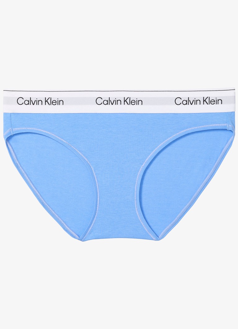 Calvin Klein Dames Hipster met logoband in de kleur Blue Descent
