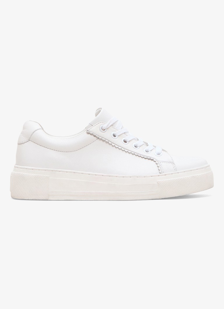 Phase Eight Dames Sneaker van leer in de kleur Wit
