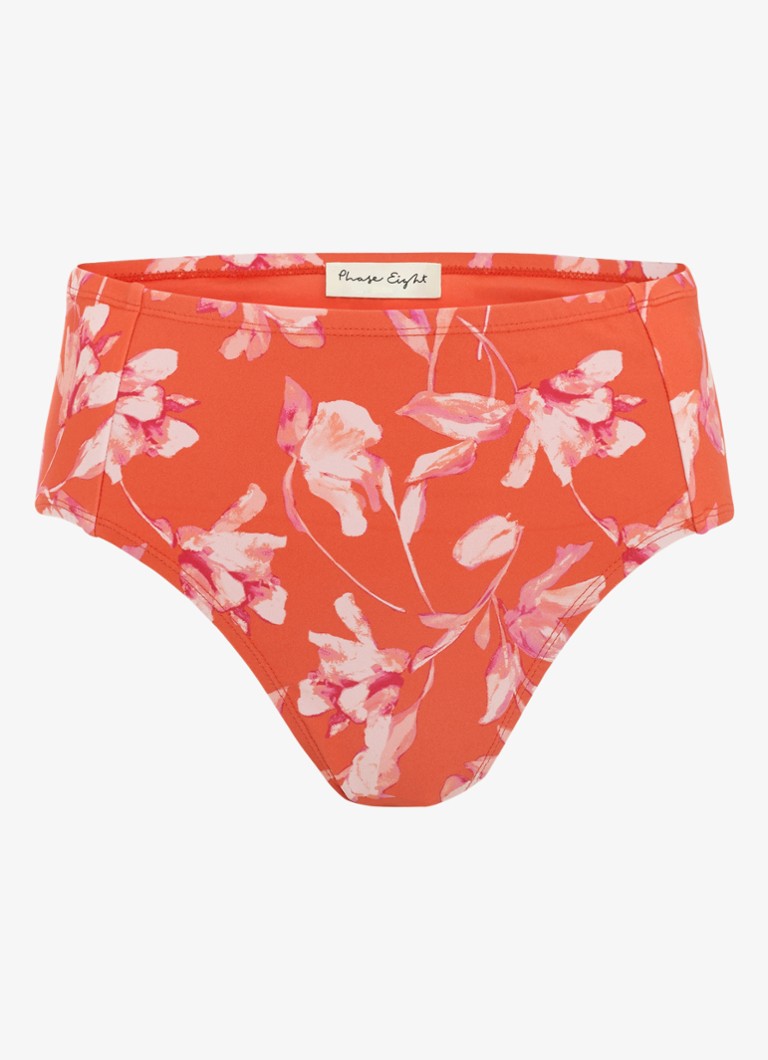 Phase Eight Dames Hipster bikinislip met print in de kleur Rood