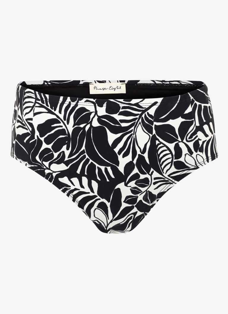 Phase Eight Dames Hipster bikinislip met print in de kleur Zwart