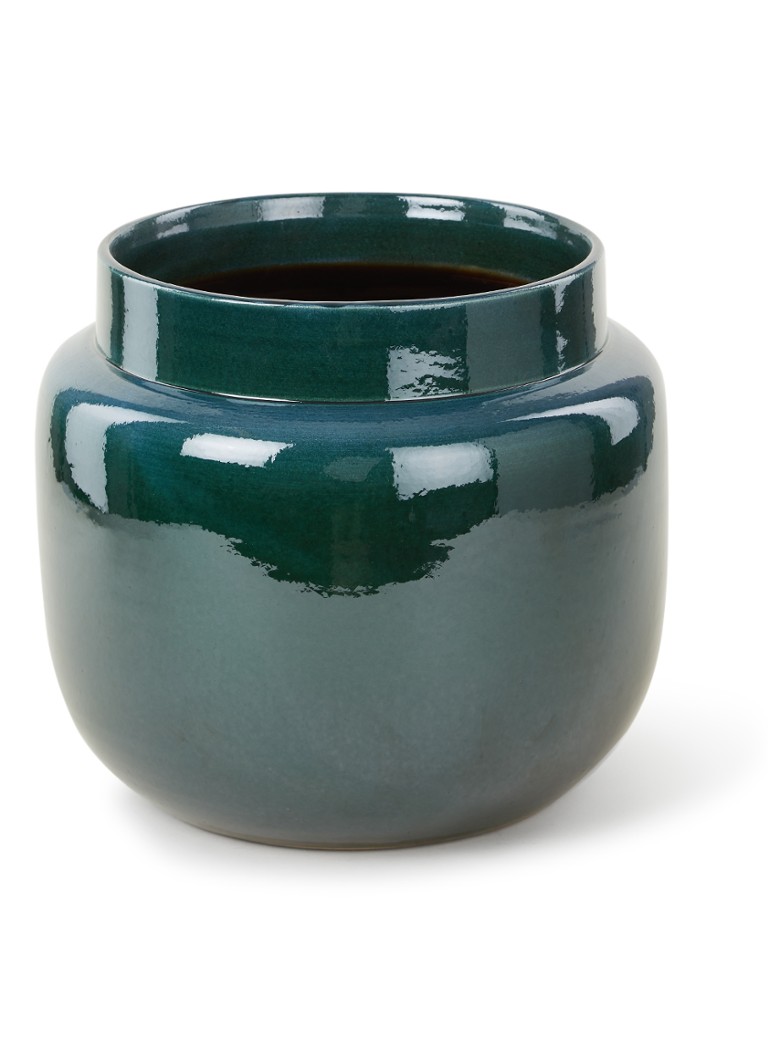 Serax Sierpot L van keramiek voor binnen Ø32 cm Donkergroen - Deal
