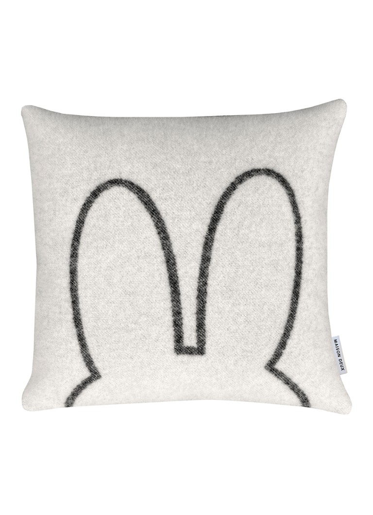 Maison Deux Miffy sierkussenhoes 50 x 50 cm Creme - Deal