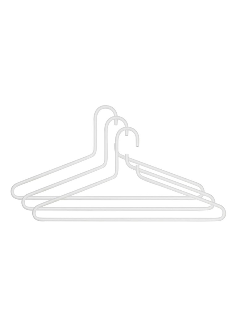 Spinder Senza kledinghanger set van 3 Wit - Deal