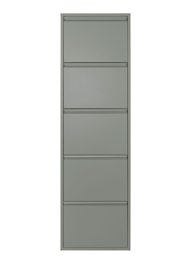 Spinder Billy 5 schoenenkast 169 x 50 cm Khaki - Deal