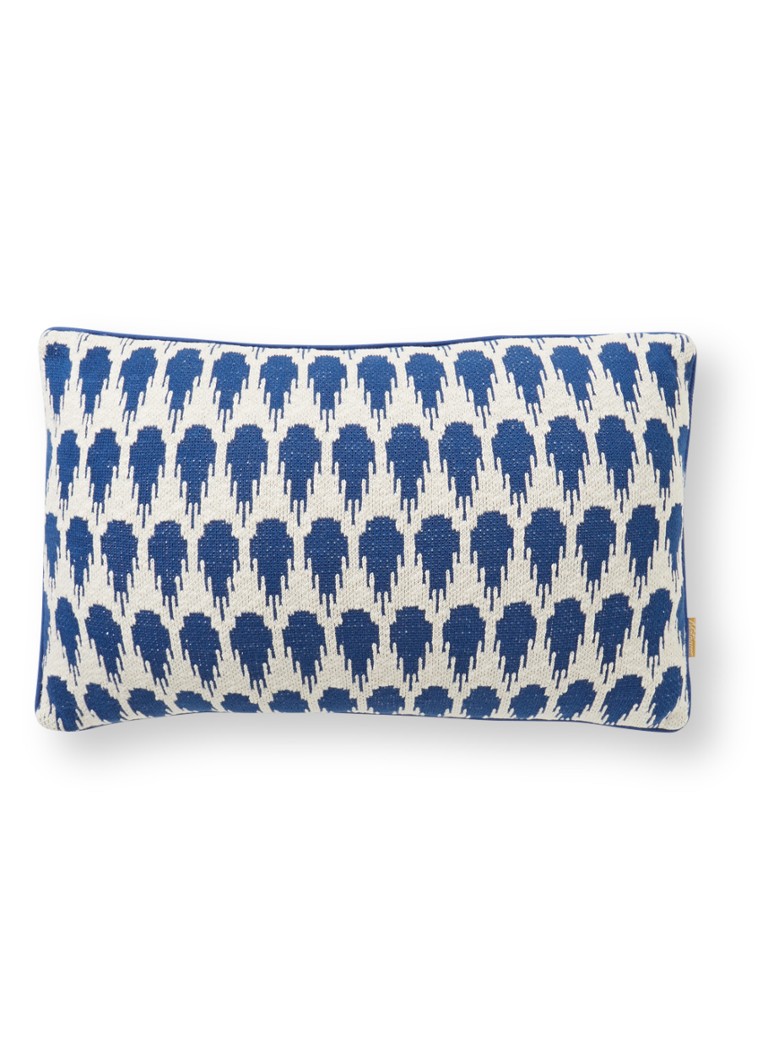 Malagoon Botanic Mini sierkussen 35 x 60 cm Middenblauw - Deal