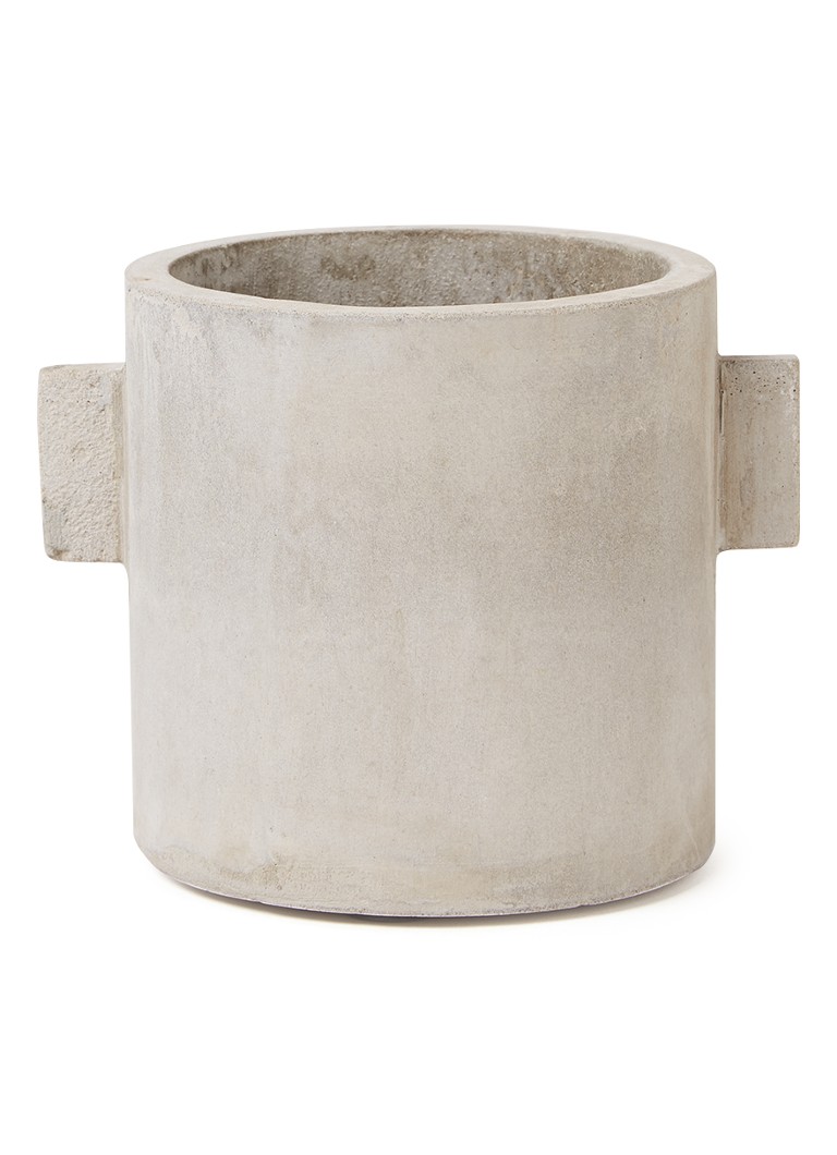 Serax Beton bloempot van aardewerk voor binnen Ø13 cm Lichtgrijs - Deal