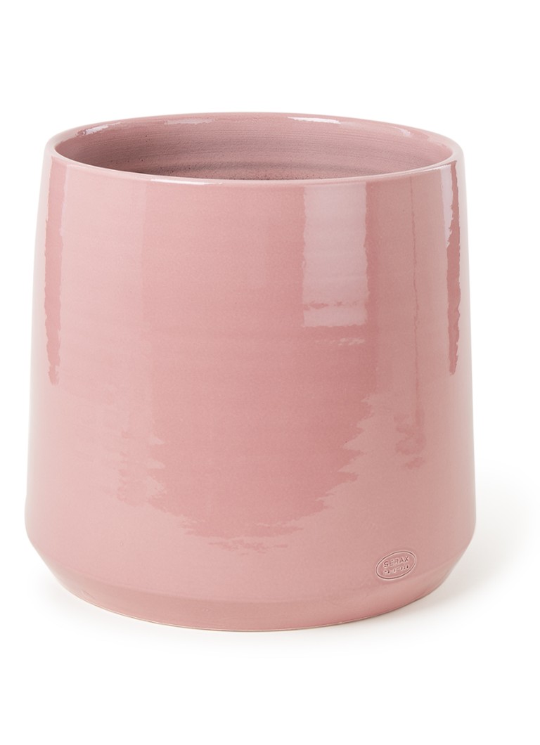 Serax Pot Cone bloempot van keramiek voor binnen Ø 35 cm Roze - Deal