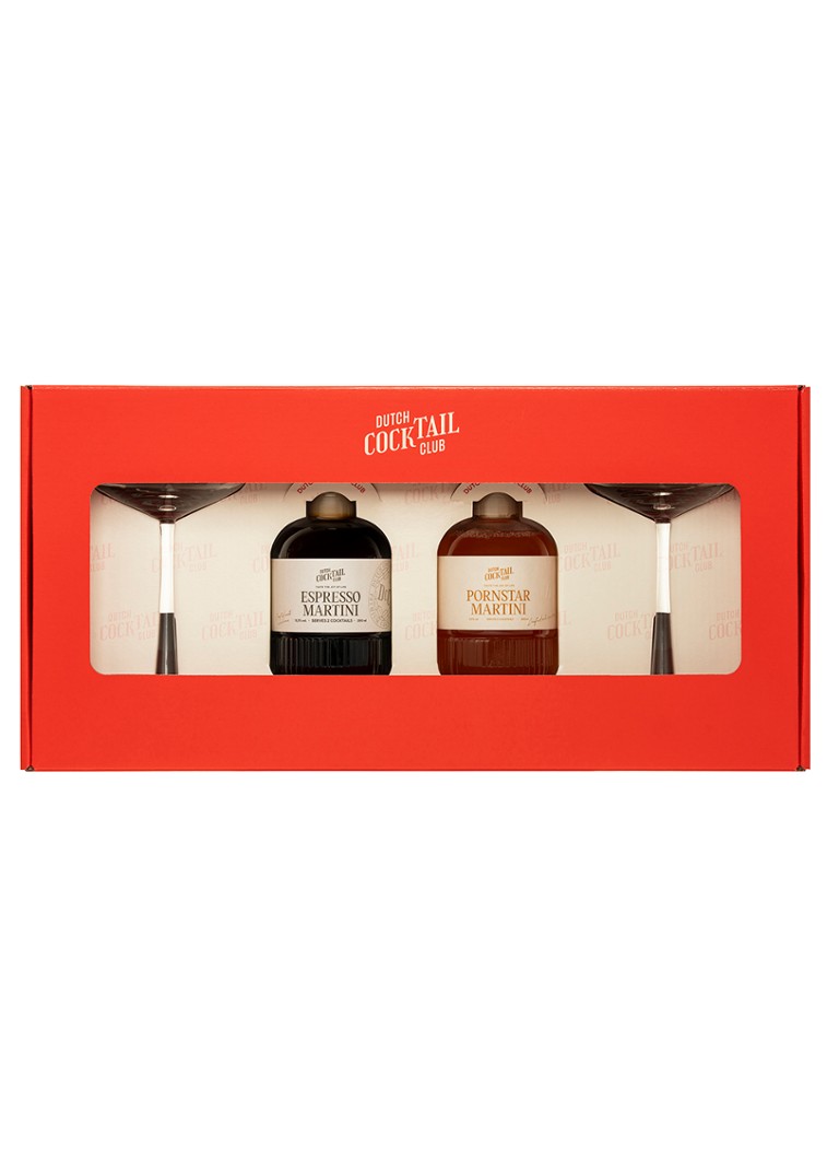 Dutch Cocktail Club The Classics cocktail giftset 400 ml - inclusief glazen - Deal
