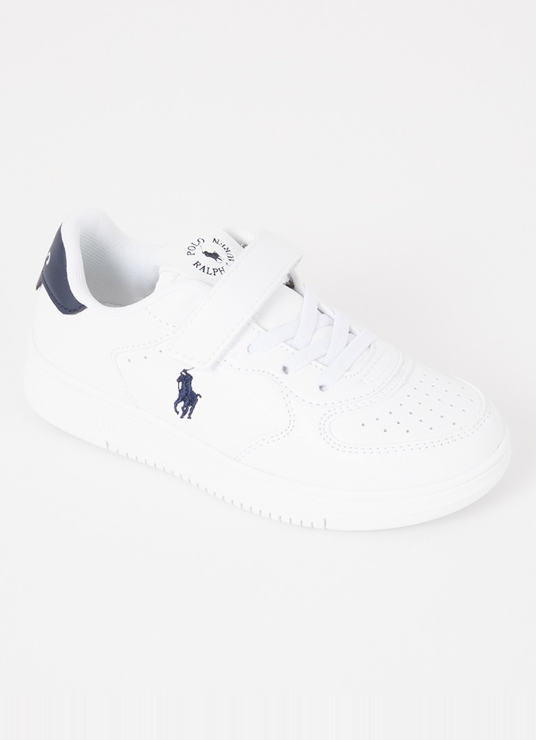 Ralph Lauren C-Masters Court sneaker met logo in de kleur Wit, maat: 28
