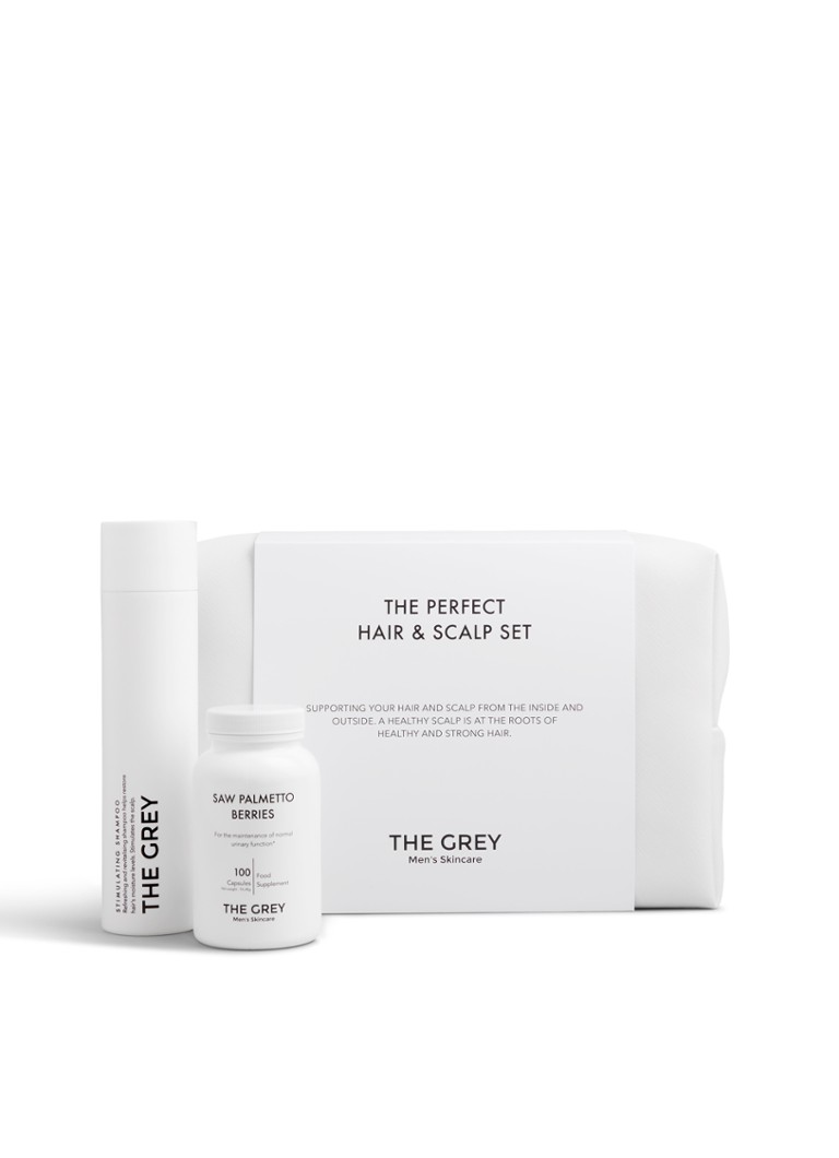 THE GREY The Perfect Hair & Scalp Set - haarverzorgingsset 1MAAT Cadeausets - Deal