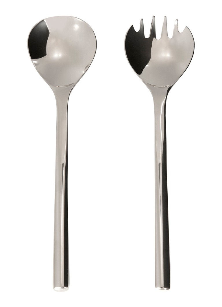Iittala Saladebestek 2-delig Zilver - Deal