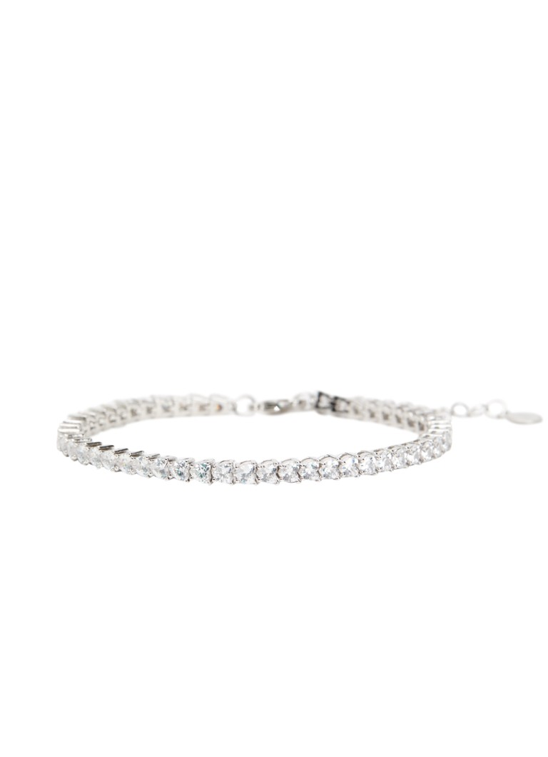 Franky Amsterdam Dames The Aphrodite armband verzilverd in de kleur Zilver, maat: -