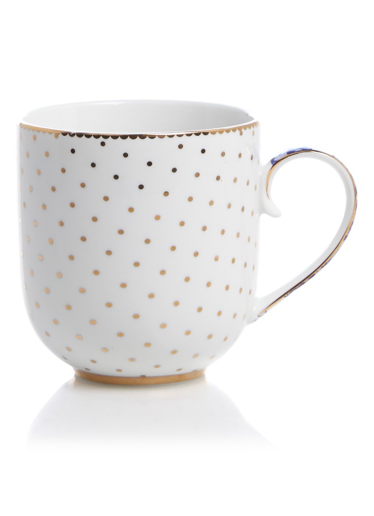 Pip Studio Royal White kopje 26 cl Wit - Deal